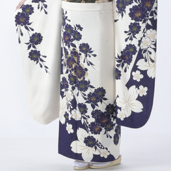 楽天市場】【中古】【購入品】振袖 フルセット Mサイズ 花柄 成人式 