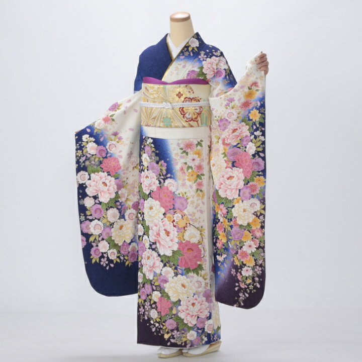 楽天市場】【中古】【購入品】振袖 フルセット Lサイズ ブランド 成人 