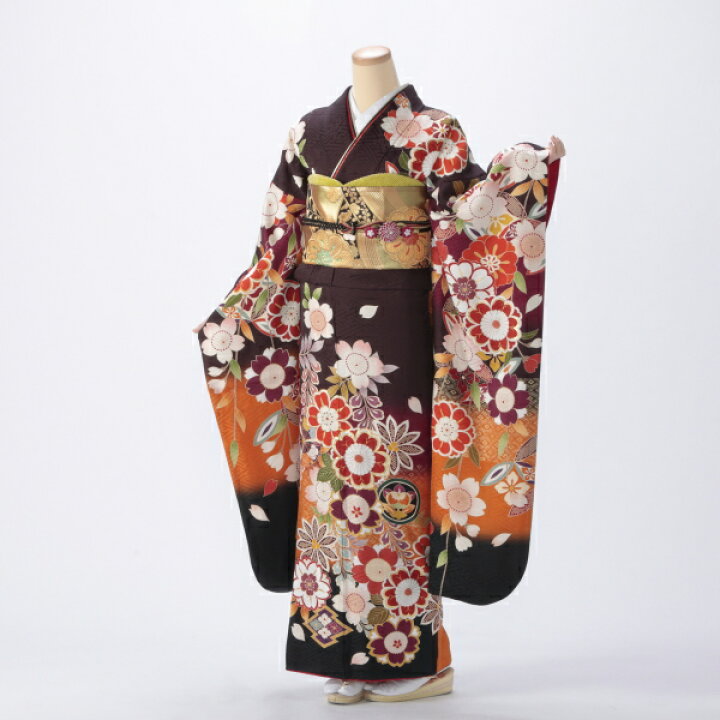 楽天市場】【中古】【購入品】振袖 フルセット Mサイズ 古典柄 成人式 