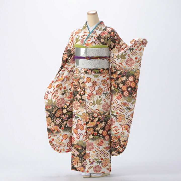 楽天市場】【中古】【購入品】振袖 フルセット Lサイズ 古典柄 成人式 
