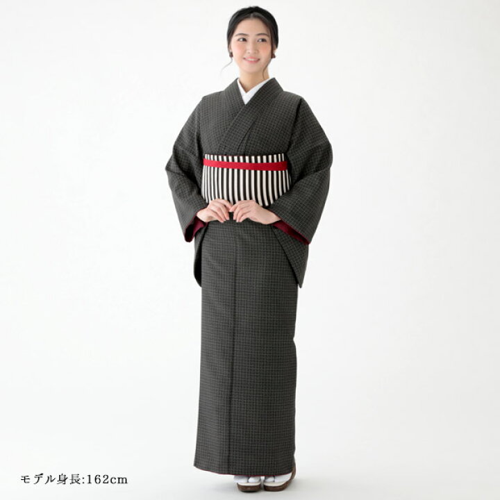 楽天市場】洗える着物 江戸小紋 千鳥柄 千鳥格子 袷 京都きもの友禅 