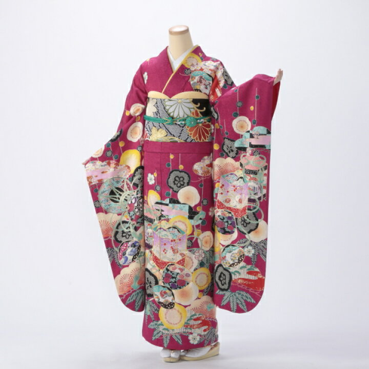 楽天市場】【中古】【購入品】振袖 フルセット Mサイズ ブランド 成人 