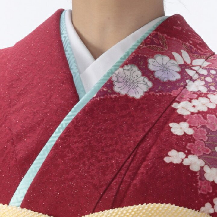 楽天市場】【中古】【購入品】振袖 フルセット Mサイズ 辻が花 成人式 