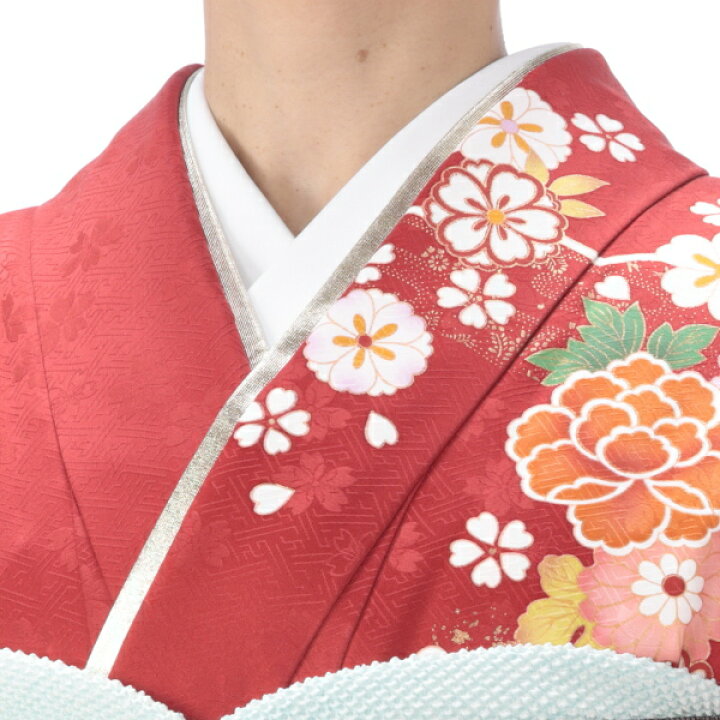 楽天市場】【中古】【購入品】振袖 フルセット Lサイズ 花柄 成人式 
