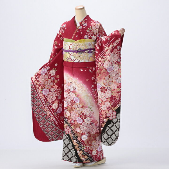 楽天市場】【中古】ほぼ新品【購入品】振袖 フルセット Lサイズ 成人式 