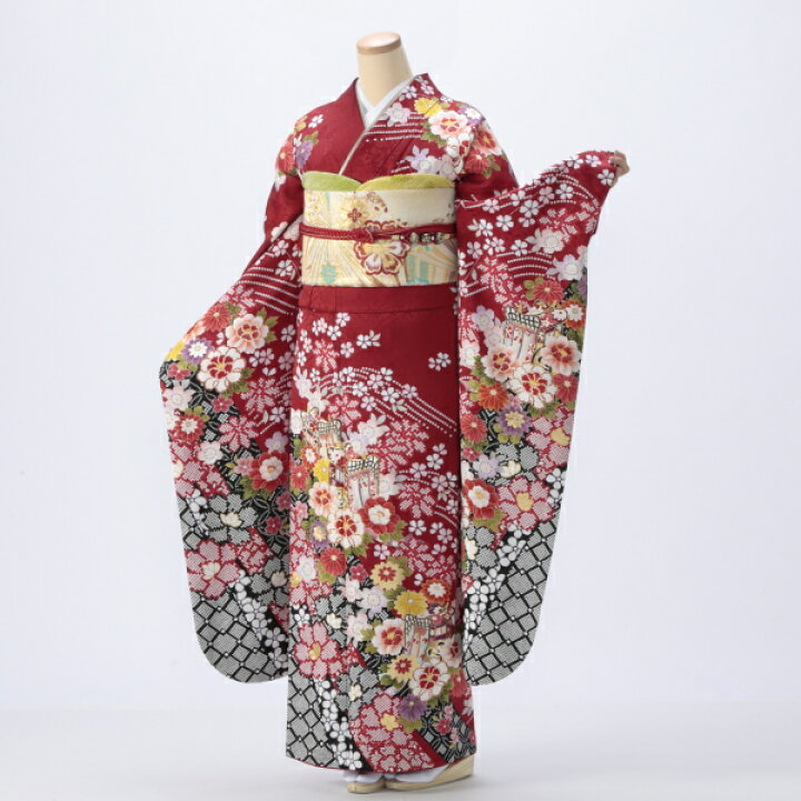 楽天市場】【中古】ほぼ新品【購入品】振袖 フルセット Lサイズ 成人式 