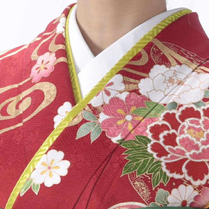 楽天市場】【中古】【購入品】振袖 フルセット Mサイズ 花柄 成人式 