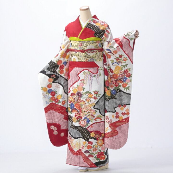 楽天市場】【中古】【購入品】振袖 フルセット Lサイズ 古典柄 成人式 