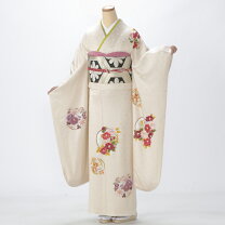 楽天市場】振袖 中古（カラーホワイト）（レディースファッション）の通販