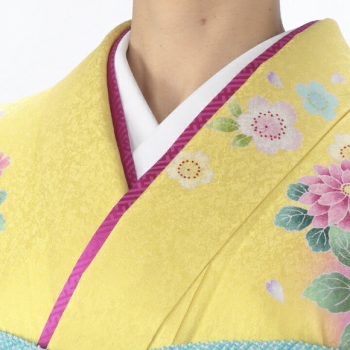 楽天市場】【中古】【購入品】振袖 フルセット Lサイズ 花柄 成人式 