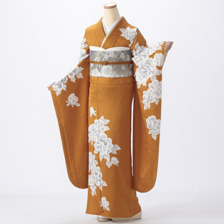 楽天市場】【中古】【購入品】振袖 フルセット Lサイズ モダン柄 から 