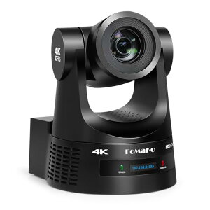 �y4KP60�Ή��zFoMaKo NDI|HX3 PTZ�J���� AI�����ǔ� 20�{���w�Y�[�� USB�^��Ή� 3G-SDI IP�J����|K600N