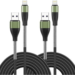uヌr[œTv CgjOP[u 2m y2m×2{z iPhone [df[^] ACtH[d iPhone 11/11Pro/11Max/ X/XS/XR/XS Max/8/7/6/5S/SE/iPad Mini Airp (2m2{)O[