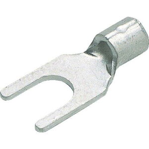 TRUSCO(トラスコ) 裸圧着端子先開形Φ4.3 長さ16.0 (45個入) T-2Y-4