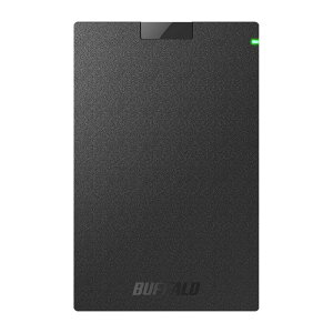 obt@[ BUFFALO USB3.2(Gen1)Ή|[^uHDD Type-CP[ut 1TB ubN HD-PGAC1U3-BA