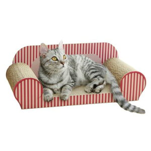 アイリスプラザ 猫の爪とぎ ソファ型 猫用