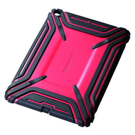 エレコム iPad Air 10.5 (2019)、iPad Pro 10.5 (2017) ケース 背面ケース ZEROSHOCK 耐衝撃 レッド TB-A17ZERORD