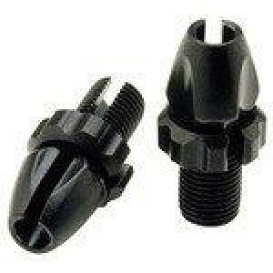 GIZA PRODUCTS(ギザプロダクツ) ブレーキレバー マイクロ アジャスター 2個 セット YBR00400 ブラック