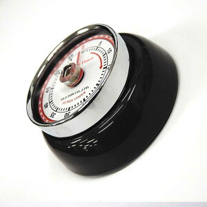 _g(Dulton) Lb`pi Lb`^C}[ EBY }Olbg ubN 30×a70mm KITCHEN TIMER WITH MAGNET BLACK 100-189BK