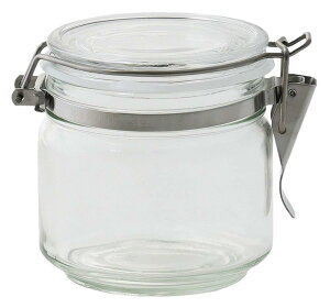 アデリア(ADERIA) キャニスター 保存瓶 抗菌密封保存容器 550ml 果実酒瓶/ガラス瓶/梅瓶/密閉容器 M-6687