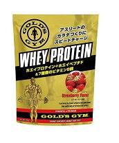 楽天市場】900g ゴールドジム バナナシェイク風味 ホエイプロテインの通販