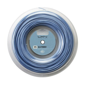 LUXILON(���L�V����) �e�j�X �X�g�����O �K�b�g LUXILON ALU POWER 125 220M REEL (���L�V���� �A�� �p���[ 125 220M ���[��) WRZ990100BL 125(1.25mm) 220m���[�� ICE BLUE