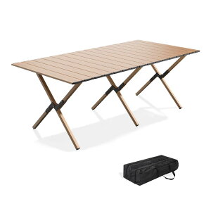 AEghA ܂肽 e[u [e[u y RpNg Lve[uȒPg [obOt CeA gѕ֗ (120cm x 60cm x 45cm ؂̐F)