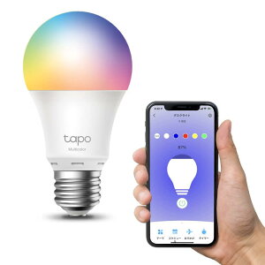 TP-Link Tapo ANT Ή N  X } X X}[g LED v ^Cv nEB }`J[ E26 800lm dF Echo V[Y/Google z[ Ή ǉ@sv 3N Tapo L530E/A