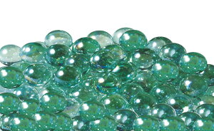 松野ホビー ビー玉 ガラス玉 日本製 12.5mm オーロラ エメラルドグリーン 1袋(600粒入) O9043