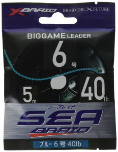 GbNXuCh(X-Braid) X-BRAID V[uCh (SEA BRAID) nK[pbN 5m }u[ 6 (40LB)
