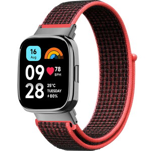 RoSoki �o���h Xiaomi Redmi watch 3 Active �Ή� �i�C�����o���h �x���N���o���h �y�� �_�炩�� �}�W�b�N�e�[�v �X�g���b�v �ւ��o���h �����x���g �X�|�[�c �����ȒP �����o���h Xiaomi Redmi watch 3 Active 