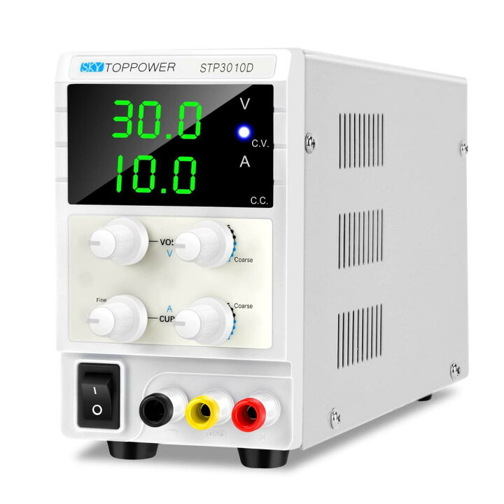 楽天市場】安定化電源 可変直流電源 0-30V 0-10A スイッチング電源 