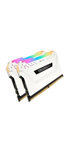 CORSAIR DDR4-2666MHz fXNPCp W[ VENGEANCE RGB PRO V[Y 16GB 8GB×2 CMW16GX4M2A2666C16W