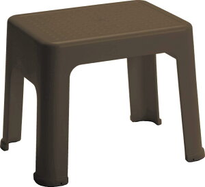 小原産業 プラステップ1体型踏み台 高さ29cm ブラウン ST-325