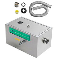 Iproods グリーストラップ ステンレス製 油水分離器 キッチン 流し台排水用 業務用 厨房施設 飲食店 家庭…