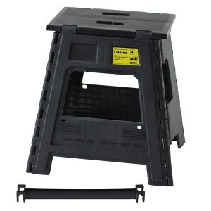 XE[(SLOWER) ܂肽 ֎q y RpNg  `FA FOLDING Xc[ Casino ubN 50cm ver FOLDING STOOL DX Casino SLW300