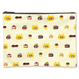 トーシンパック ノラネコぐんだん ポーチ ケーキ フラット ケース ポーチ コスメケース コスメポーチ ペンケース 605215