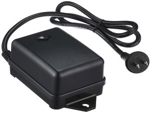 バークレーBerkley ローボルトガーデンライト 60VA光センサー付電源トランス (LEDライトは40Wまで)