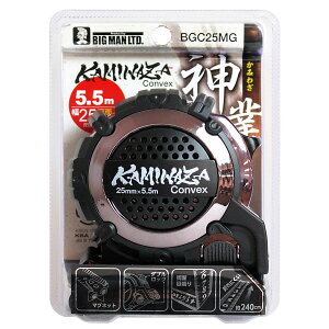 rbO}(Bigman) RxbNX }Olbg ʖڐ e[v 25×5.5m BGC25MG W[ XP[