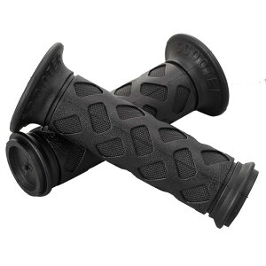デイトナ(Daytona) PROGRIP(プログリップ) バイク用 グリップ ハンドル径φ19(原付)用 115mm スタンダードラバー エンド非貫通 789タイプ ブラック 98118