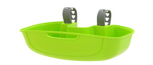 OGK技研 オージーケー技研 まえ用バスケットFB-051(サイクルポケット)黄緑自転車用