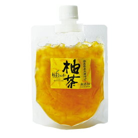 【※お試し価格※送料込み】木頭ゆず柚茶200g　チューブタイプ1個　国産100％　添加物不使用　yuzurikko　徳島　ドリンク　ヨーグルト　かき氷　パンケーキ