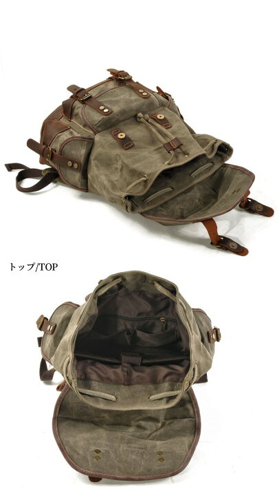 楽天市場】【枚数限定！ 500円OFFクーポン】牛本革 ミリタリーリュック 