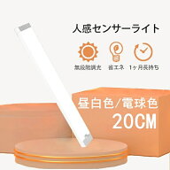 【大感謝祭！10%OFFクーポン】LEDセンサーライト 人感ライト 20cm ナイトライト 屋内 5時間以上 長持ち …