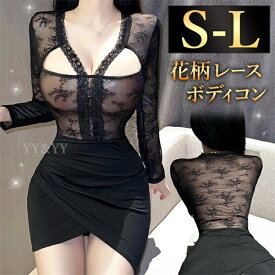 【新規10%OFFクーポン有】ボディコン セクシーランジェリー 超過激 ボディコン 透け レース ピチピチ 総レース タイトスカート レディース セクシー 過激 部屋着 小物付き 下着 可愛い ミニスカート タイトスカート キャバドレス コスプレ コスチューム