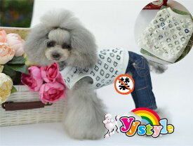犬服 tシャツ 夏用透かしレース ショット丈Tシャツ・タンクトップ★小型犬用♪★セール トイプードル パピヨン チワワ ヨーキー 春夏新作 犬ウェア 可愛い 犬 服 夏用