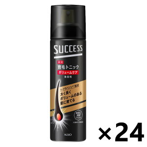 【送料無料】サクセス 薬用育毛トニック ボリュームケア 無香料 180gx24本 花王