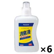 【送料無料】ポータブルトイレ用 消臭液 1L (無色タイプ) VALTBL1LM 1000ml(約50回分 1回20ml)×6本 パナ…