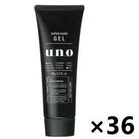 【送料無料】UNO(ウーノ) スーパーハードジェル 180gx36本 ファイントゥデイ