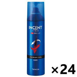 【送料無料】インセント 薬用育毛トニック 無香料プレミアムクール 190gx24本 株式会社バスクリン